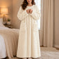 Women's Thick Long-Sleeve Look House Dress