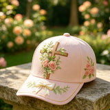 Cross Rose Lace 3D-printed Creature Pattern Cap