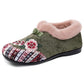 Women’s Winter Ankle Floral Embroidered Shoes