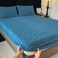 360° All-Around Stretch Plush Knit Fitted Sheet with 2 Pillowcases