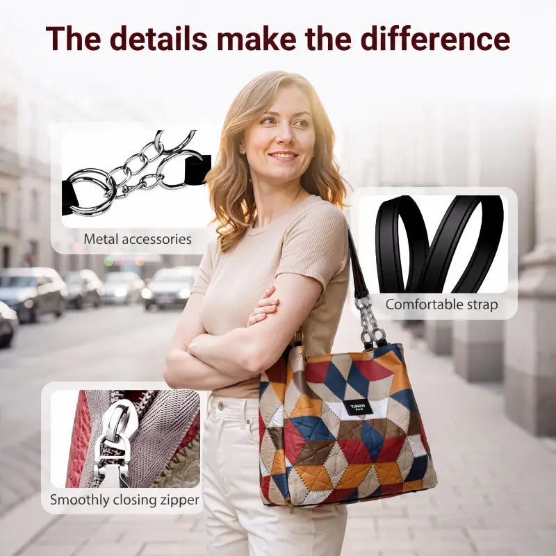 Large Capacity Stylish Handbag For Everyday Elegance👜