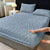 360° All-Around Stretch Plush Knit Fitted Sheet with 2 Pillowcases