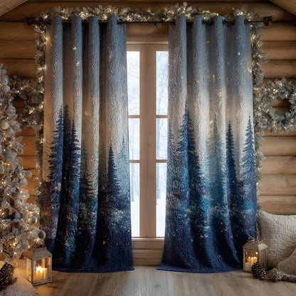 Woodland Retreat Quilted Curtains