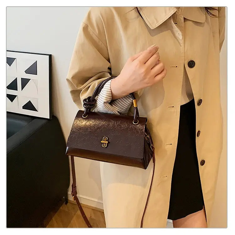 Top Handle Crossbody Bag