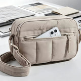 Nylon Lightweight Puffer Crossbody Bag for Women