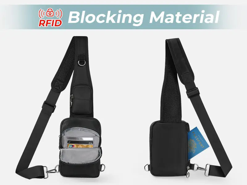 Anti-Theft Crossbody Sling Bag
