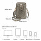 PU Small Openwork Carving Lightweight Crossbody Phone Bag