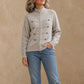 Two-Way Zip Sweater Jacket