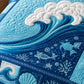 Ocean Wave Quilted Bedding Set