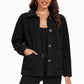 Women's Loose Soft Fleece Sherpa Teddy Jacket
