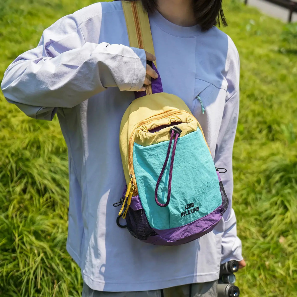 Unisex Lightweight Color-Block Mini Backpack🎁