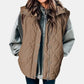 Women's Quilted Hooded Puffer Vest