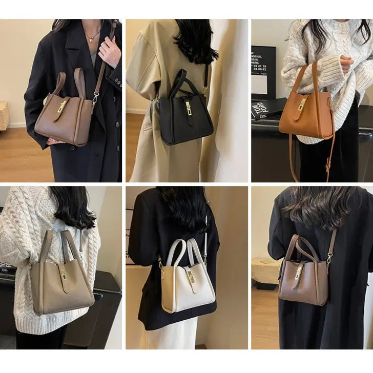 Elegant Women's Retro Versatile Crossbody Shoulder Bag