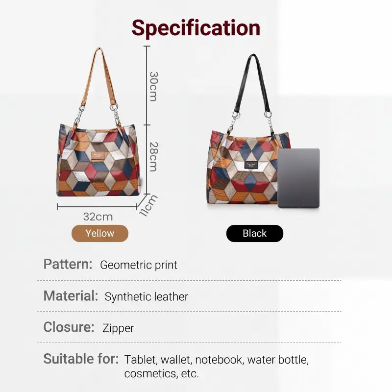 Large Capacity Stylish Handbag For Everyday Elegance👜