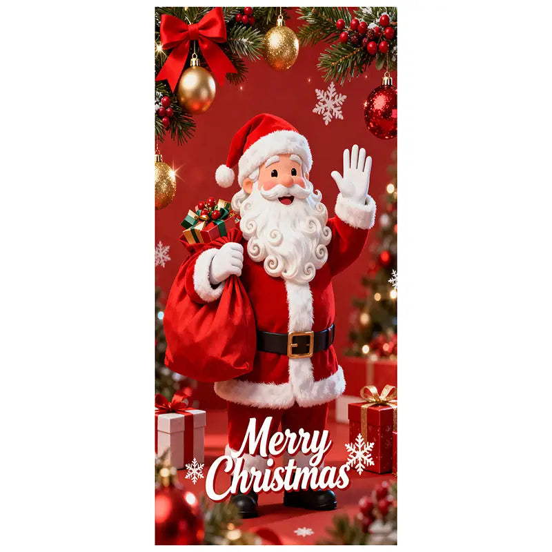 Christmas Door Cover – Instant Holiday Decor