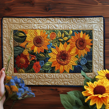 Bloomstone Walk Quilted Place Mat