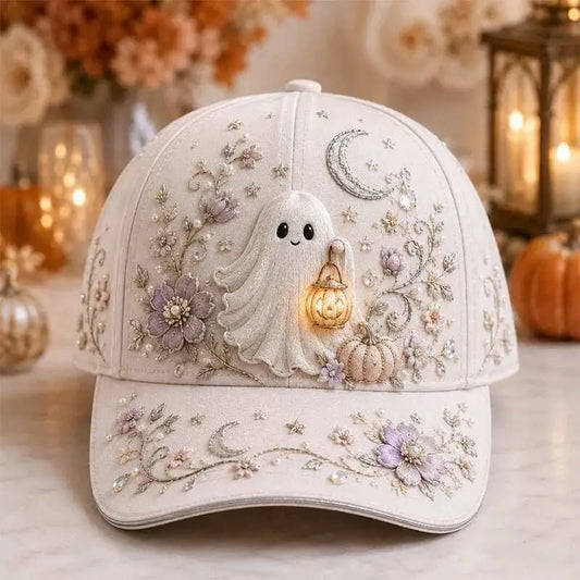 Ghost Lantern 3D-printed Creature Pattern Cap