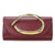 Metal Handle Metallic Clutch Purse