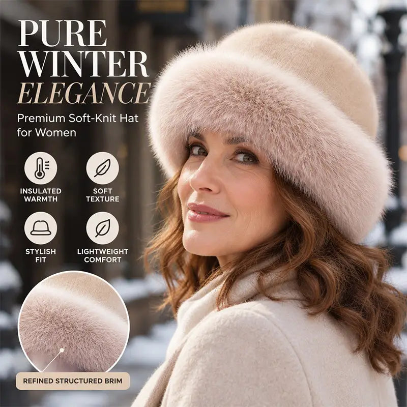 Winter Plush Thickened Scarf and Hat Warm Set