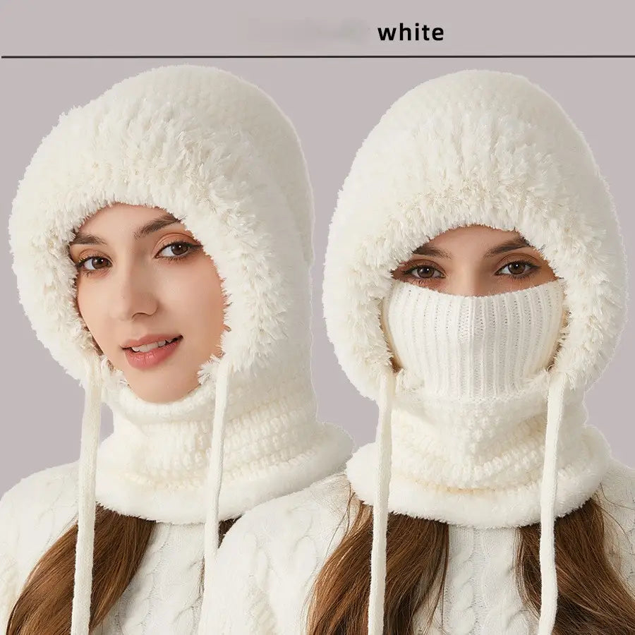 ❄️3 in 1 Beanie Hat with Scarf and Mask