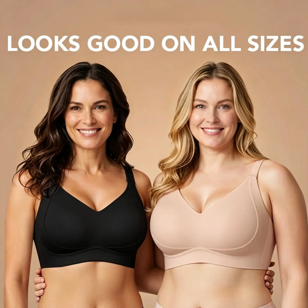 Adjustable Wireless Flexi-Lift Comfy Minimizer Bra