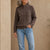 Two-Way Zip Sweater Jacket