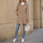 Women’s Plus size Tailored Belted Trench Coat