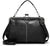 💼2026 New Kattee Elegant Waterproof Women’s Leather Kiss-Lock Tote Handbag