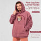 Cozy Pet Carrier Hoodie Built in Pouch for Cats Small Dogs