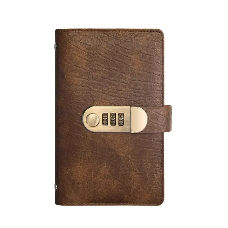 A6 Savings Notebook with Lock - Budget Planner & Organizer