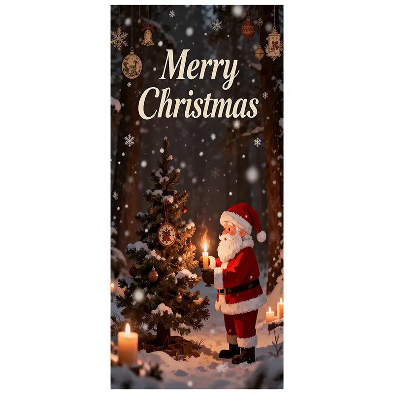 Christmas Door Cover – Instant Holiday Decor