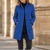 Women's Button-Front Stand Collar Fall Coat