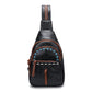 2-Way Wear Sling Boho Western Print Convertible Backpack