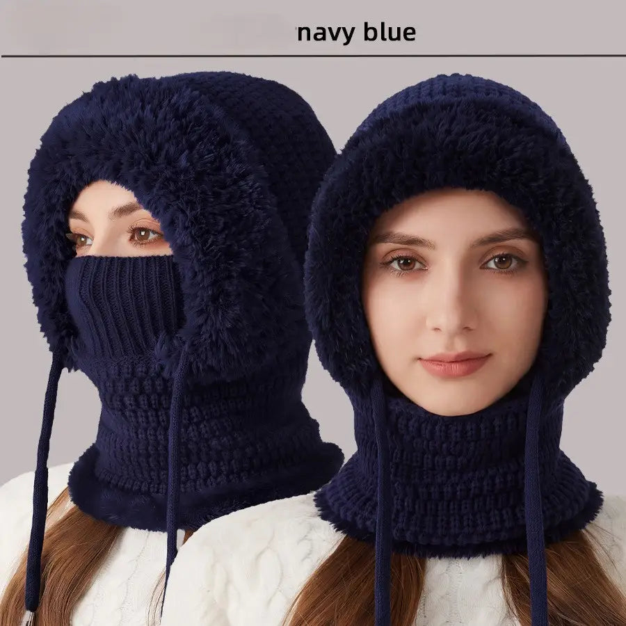 ❄️3 in 1 Beanie Hat with Scarf and Mask