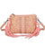 Bohemian PU Crossbody Bag with Western Fringe Tassels & Zipper Closure