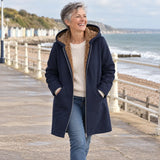 Winter Plush-Lined Cozy Hooded Coat