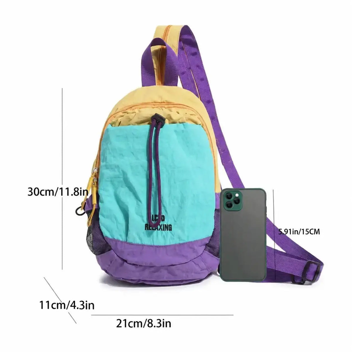 Unisex Lightweight Color-Block Mini Backpack🎁
