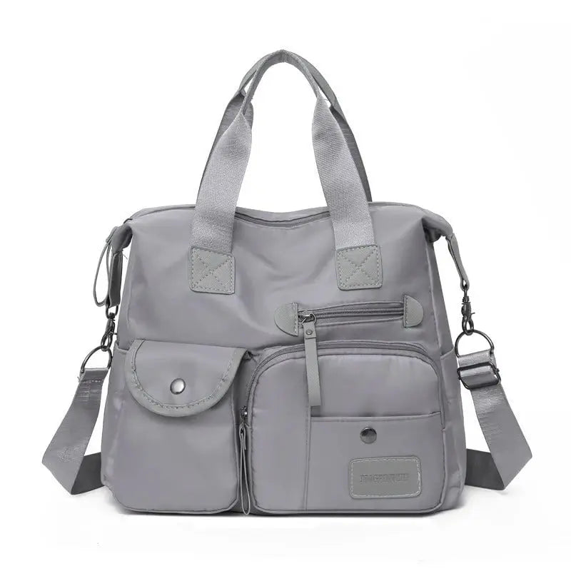 Large Capacity Waterproof Multi-Pocket Tote Bag