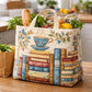 Tea Library Quilted Shopping Bag
