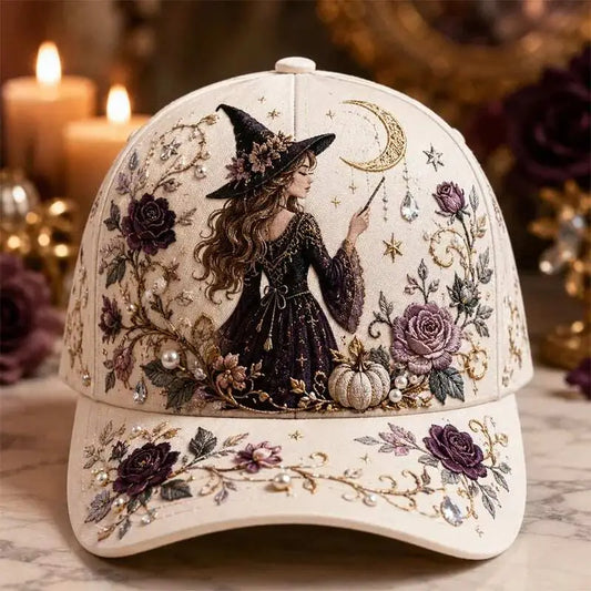 Witch Magic 3D-printed Creature Pattern Cap