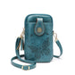 PU Small Openwork Carving Lightweight Crossbody Phone Bag