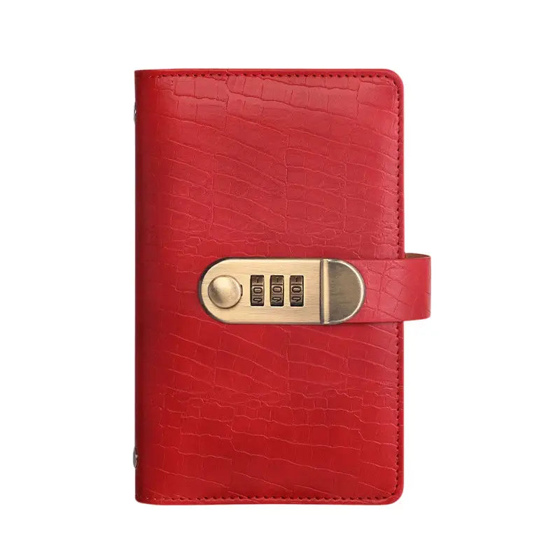 A6 Savings Notebook with Lock - Budget Planner & Organizer