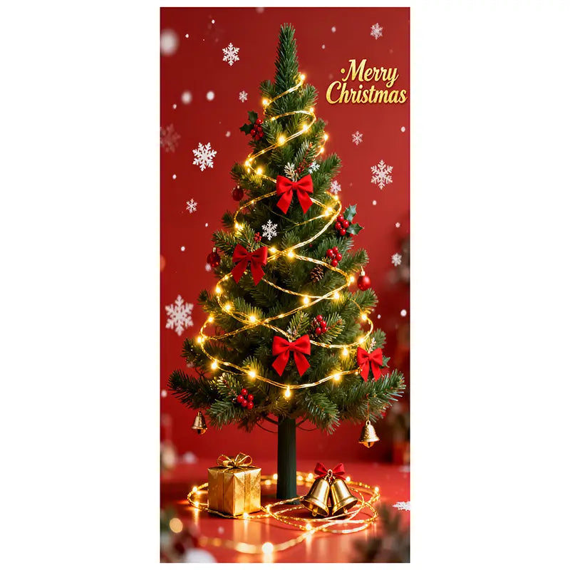 Christmas Door Cover – Instant Holiday Decor