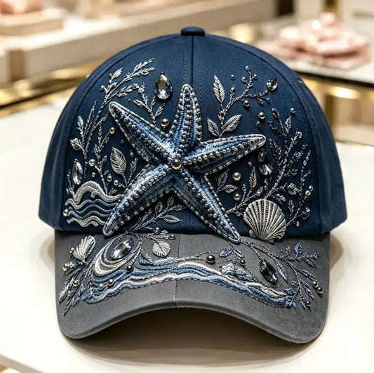 Dark Starfish 3D-printed Creature Pattern Cap