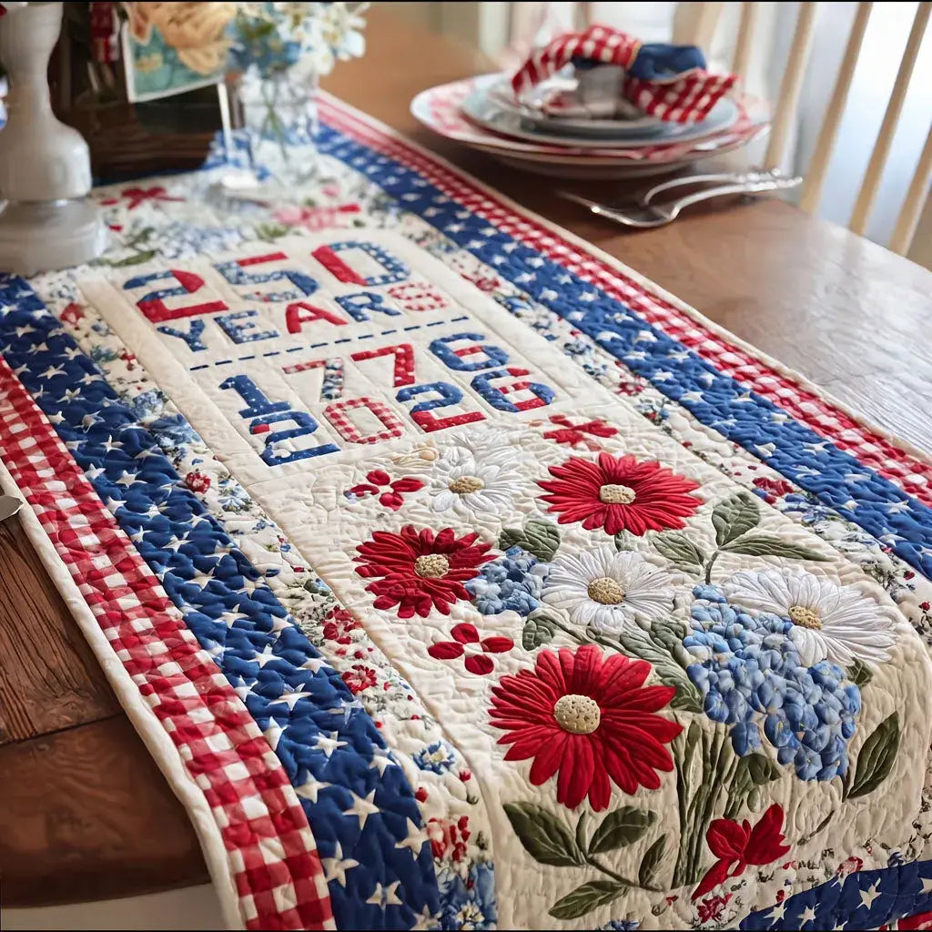 Signature Series 1776 Quilted Table Runner
