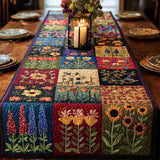 Rustic Bloom Quilted Table Runner