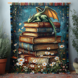 The Book Guardian Quilted Blanket