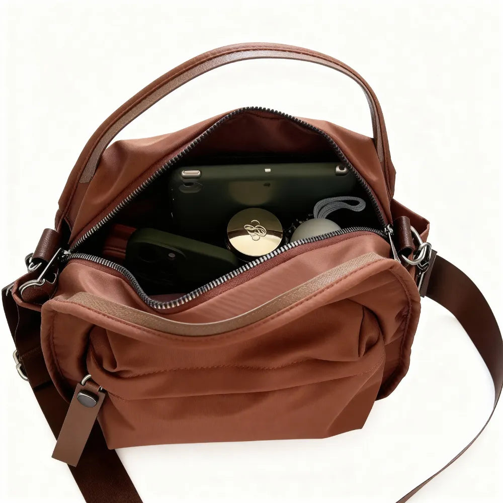 Crossbody Lightweight Quilted Tote Bag