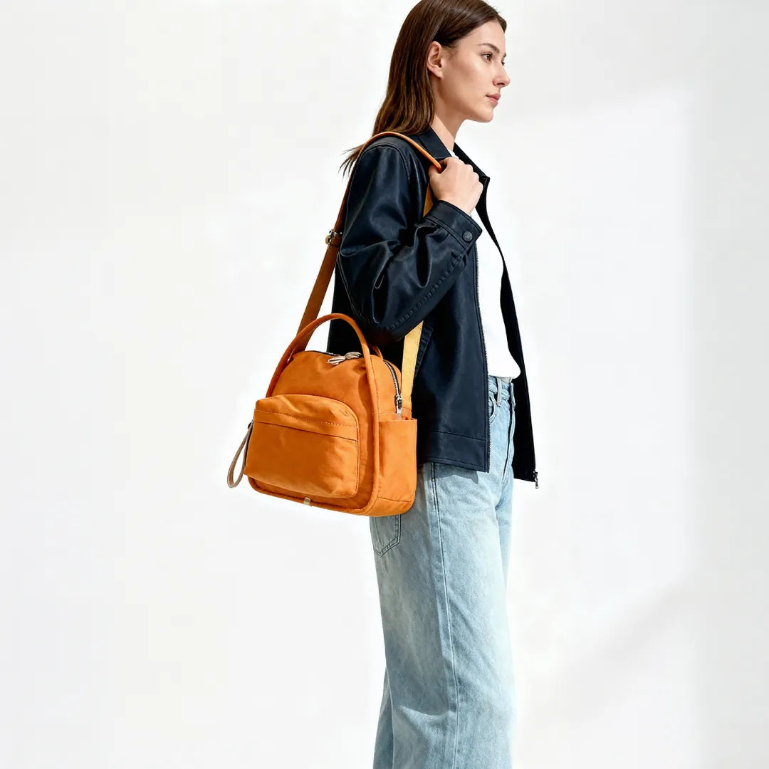 Crossbody Lightweight Quilted Tote Bag