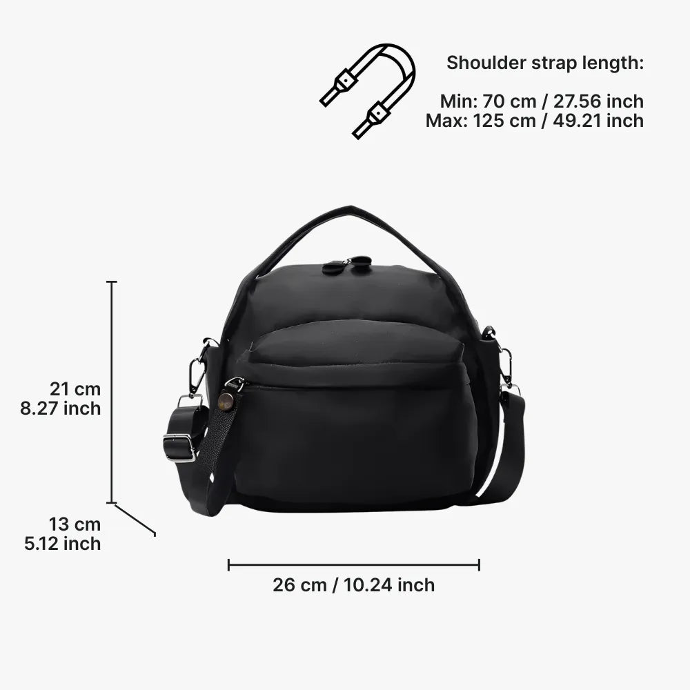 Crossbody Lightweight Quilted Tote Bag